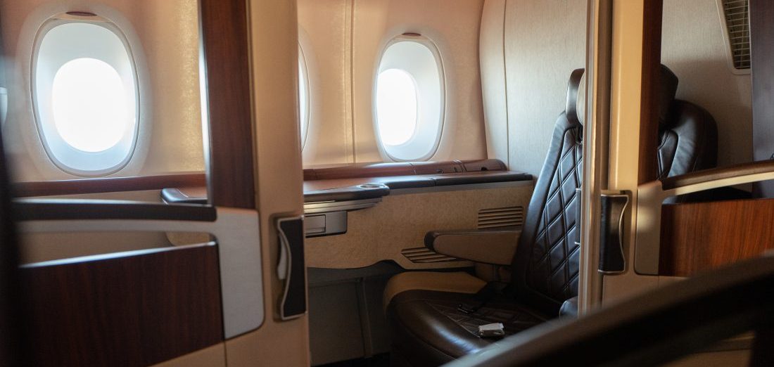 Singapore Airline Business Class Seat