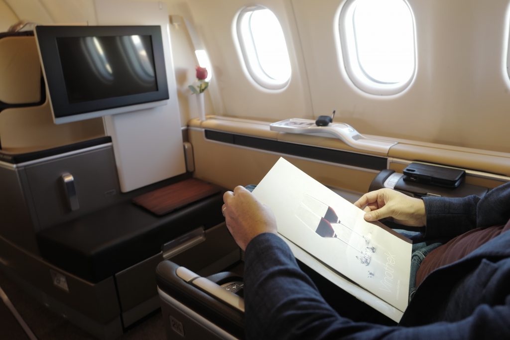 Difference Between First & Business Class Service