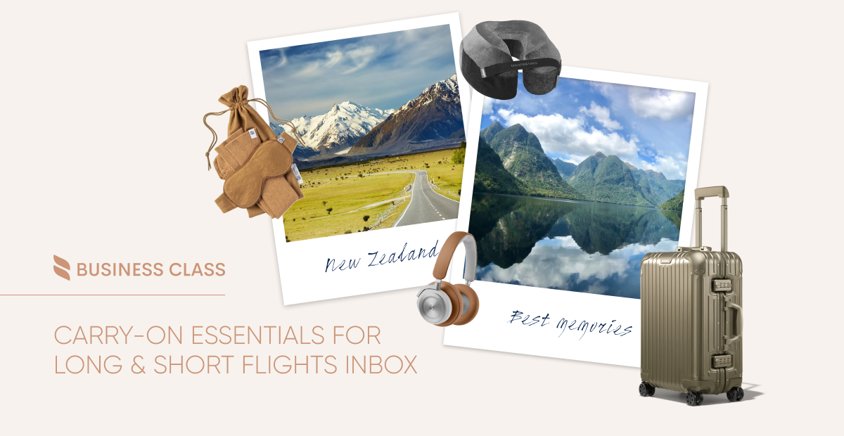Carry-On Essentials for Long & Short Flights | Flight Essentials
